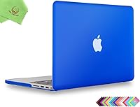 Vista 86 de UESWILL Funda de Carcasa Rígida Mate Compatible con MacBook Pro (Retina, 13 pulgadas, principios de 2015/2014/2013/finales de 2012), Modelo Negro