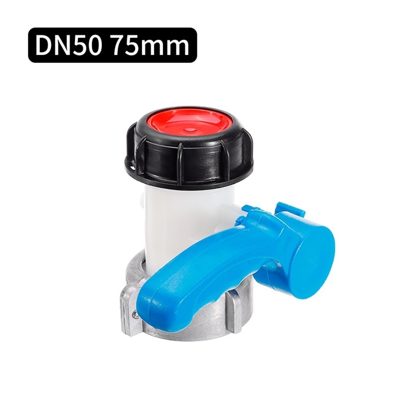 Zbiornik IBC złącze rury kranowej 1000L pojemnik DN40/DN50 75mm litrów 62mm na męski eksport przełącznik zaworu motylkowego narzędzia ogrodowe(DN50(75mm))
