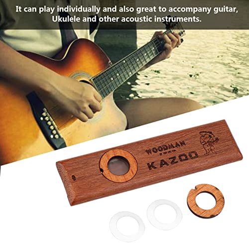 Kazoo Vintage en bois Kazoo Simple Instrument à vent Ukulélé Guitar Partner - Les Beatles, Paul McCartney, John Lennon, RIngo Starr, George Harrison Kazoo Vintage en bois Kazoo Simple Instrument à vent Ukulélé Guitar Partner – Image 7