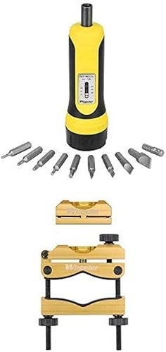 Wheeler Llave dinamométrica de precisión para armas de fuego con medición de pulgadaslibras, brocas y estuche de almacenamiento, sistema profesional