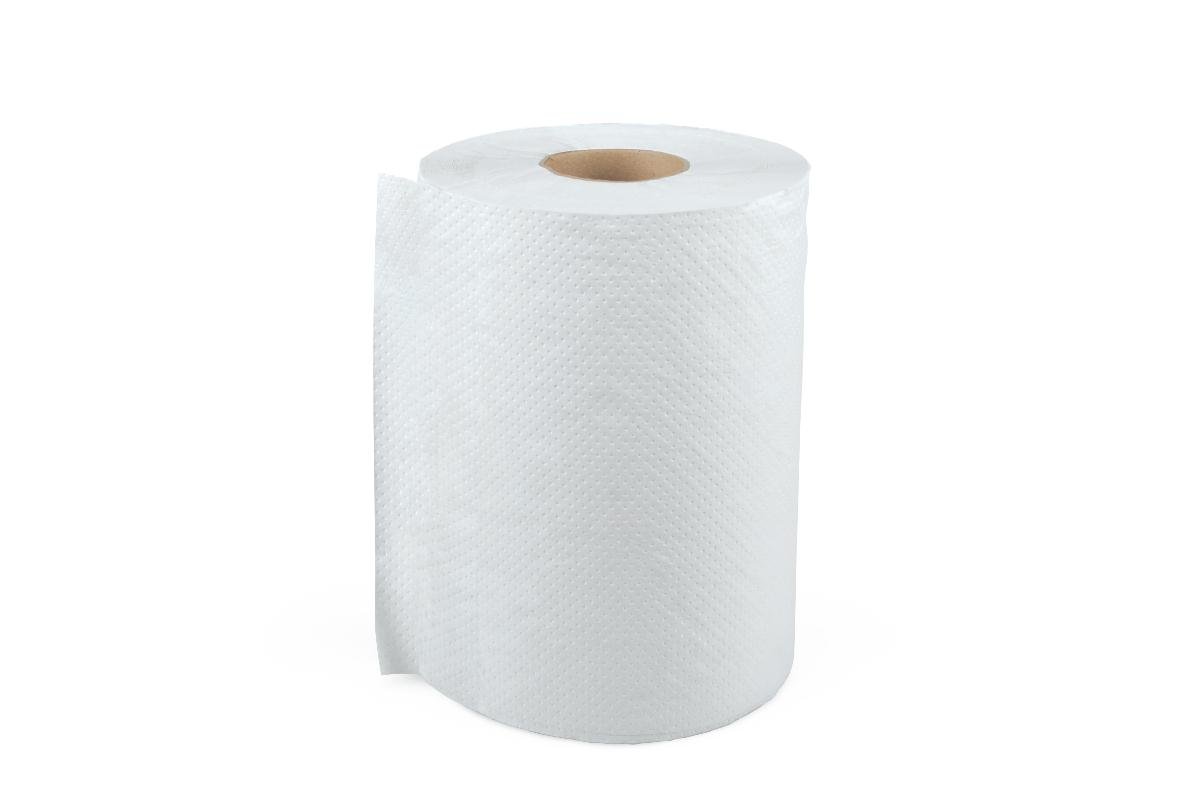 Medline Standard Paper Towel Rolls, White, 10