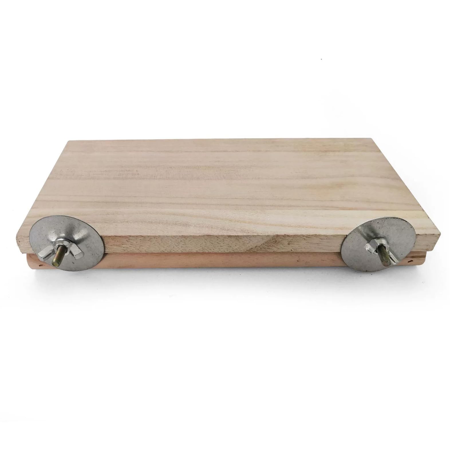 Yuelulala Parrot Bird Perch Stand, Bird Platform Toy, Natural Wooden Cage Pole Accessories - Image 4