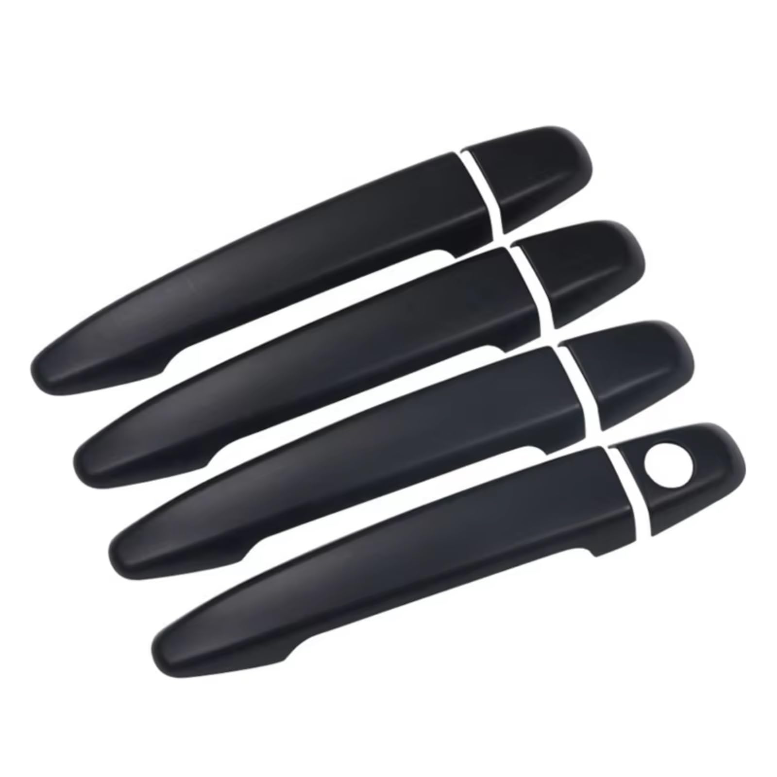 JJRFVBGT Door Handle Trim Compatible with Toyota for 4Runner SUV 2003 2004 2005 2006 2007 2008 2009 Front Rear Left Right Car Exterior Door Handle Cover