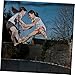 Happyyami Trampoline Replacement Wear-Resistant Enclosure for Various Trampoline Easy Installation Complete Fall for Outdoor Use