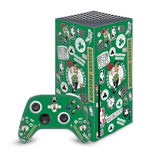 Sticker de jeu Boston Celtics Xbox Series X contre rayures