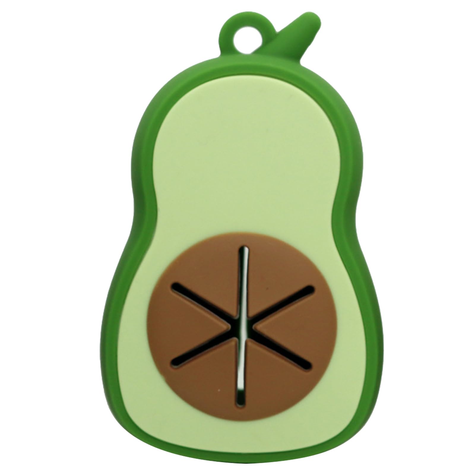 Ljmyy Avocado Shape Dog Poop Bag Dispenser Waste Bags Holder Dispensers Dogs Trash Pet Clean Outdoor Accessories