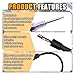 Inline Spark Plug Tester, Straight Boot Ignition Coil Tester Light, Car Small Engine Spark Tester, Armature Diagnostic Detector Tool for Car Lawnmower Internal External Engine (2 PCS)
