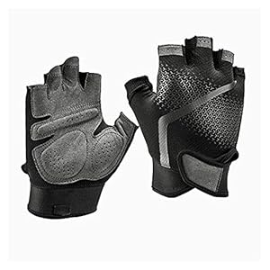 Gloves for Men Weight Lifting Gym Gloves with Anti- Slip Leather Palm for Workout Exercise Training Fitness and Bodybuilding for Men Women Glove with StretchBack Mesh Cycling Gloves