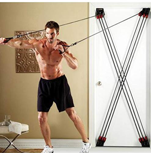 Zcflyyd x-type pull rope, multi functional bodyweight resistance …
