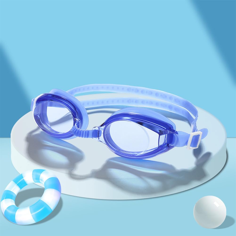 Dziecięce okulary do pływania, soczewki przeciwmgielne, miękkie, silikonowe, unisex, 1 szt