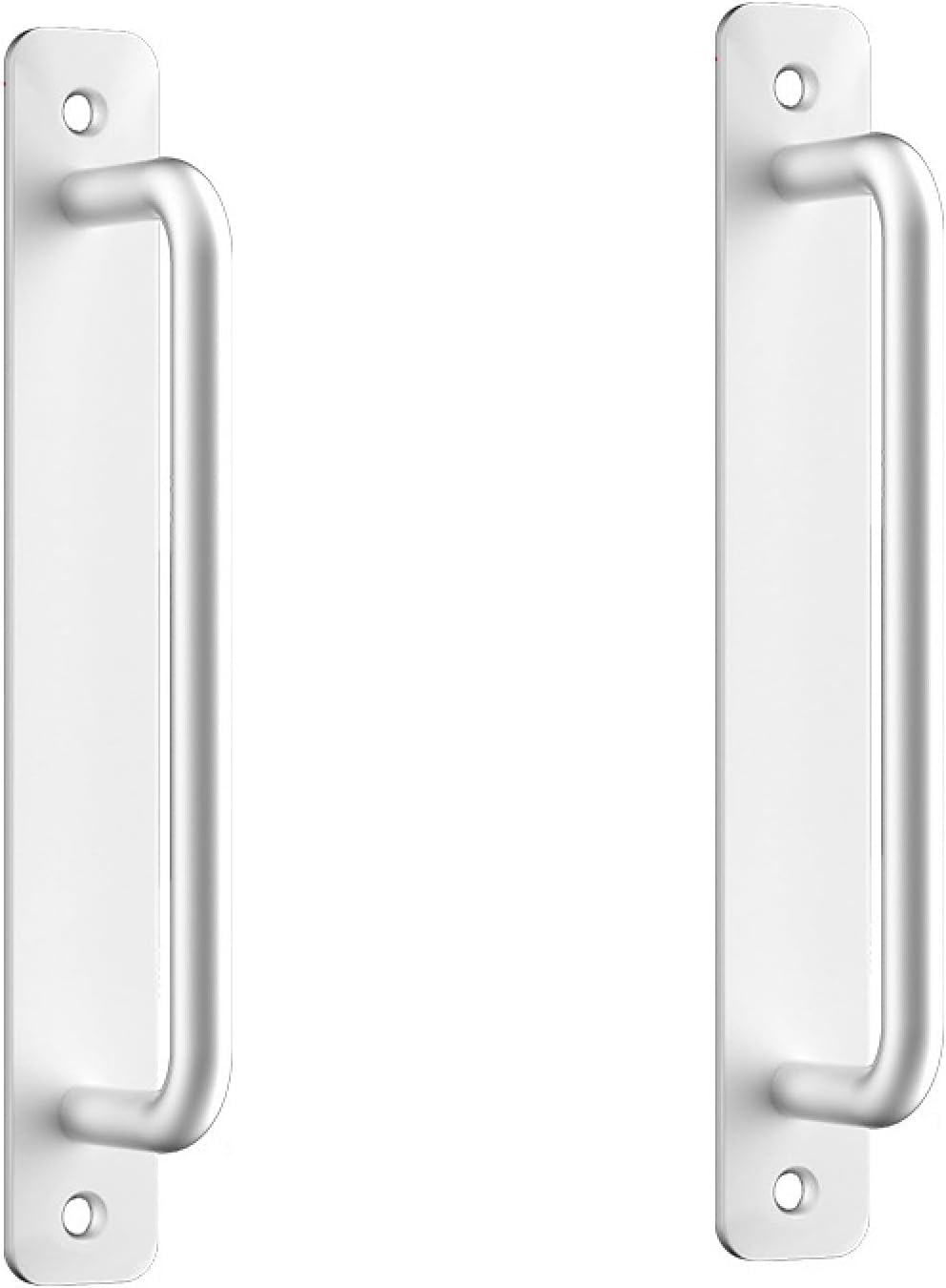Tnbccxn Medium Piercing (Silver) Cabinet Handles, Cabinet Handles,2 Pack Aluminum Alloy Door Handle Without Punching(Medium Piercing (Silver))