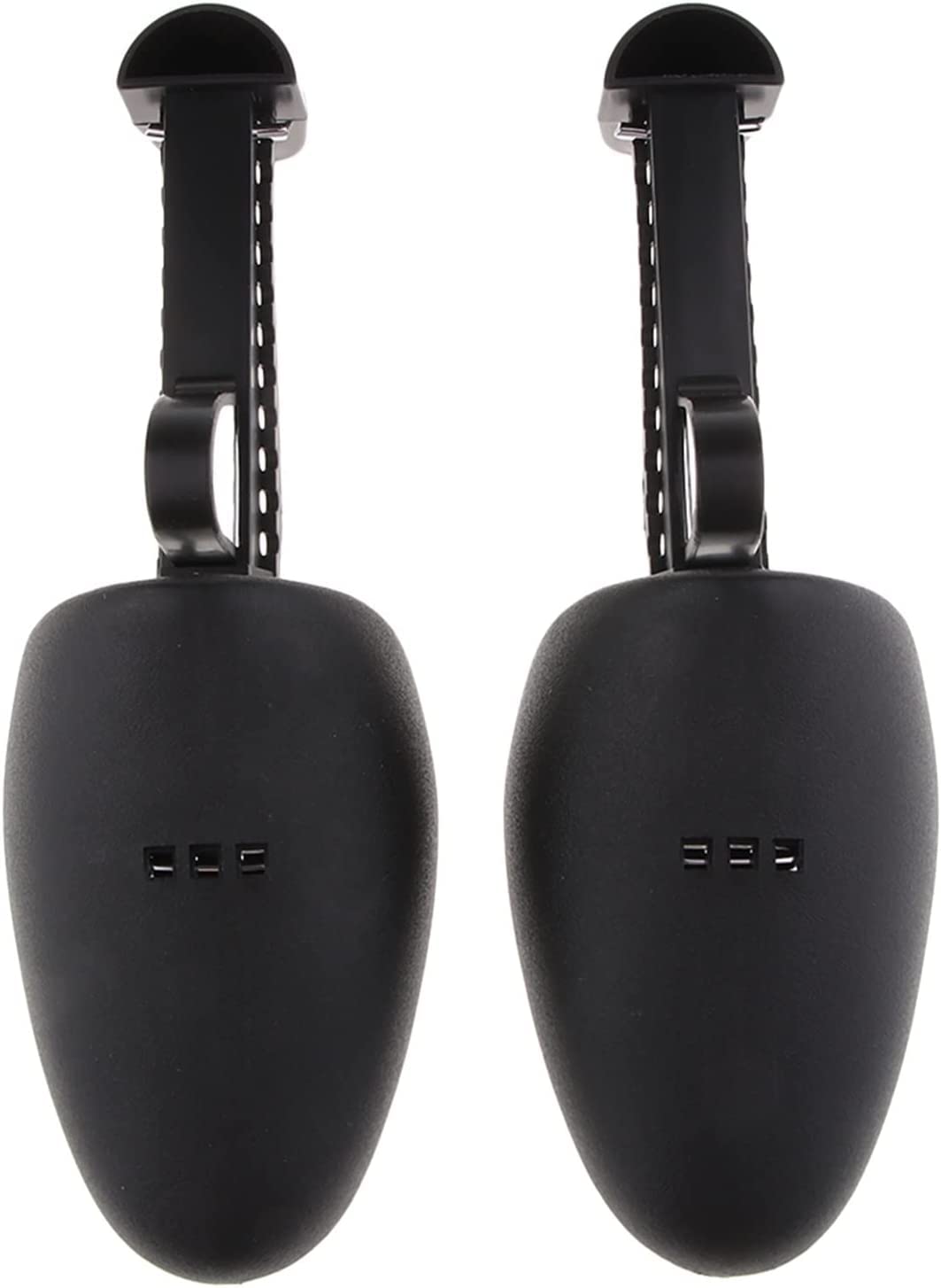 Moldeador de zapatos, 2 piezas Camilla ajustable para zapatos Zapatos de plástico Botas moldeadoras de árboles Soporte expansor Soporte moldeador para mujeres Hombres Zapato Árbol Camilla para zapatos
