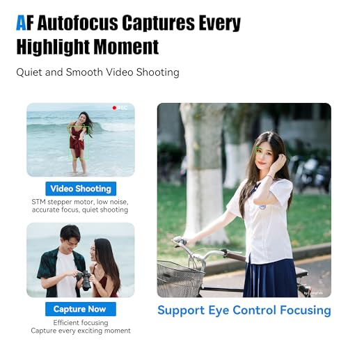 Image of 7artisans AF85mm f1.8 Full Frame Portrait Automatic Lens Compatible for Sony E Mount A7R5 R4 R3 M4 M3 ZVE10(Black)