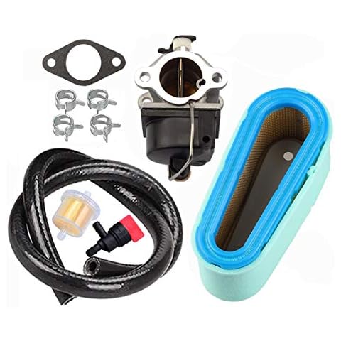 Hippotech 640065A 640065 Vergaser mit 36356 36357 Luftfilter für Tecumseh 640065A 640065 OHV125 OHV130 OVH135 OHV110 OHV115 OHV120 OV358EA Rasenmäher Cover