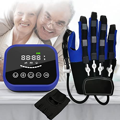 ZYBLNMDW Handr-Trainingsgerät-Elektrisches Finge, Rehabilitations Roboter Handschuhe,Fingertrainer für die Hände,Für Schlag Hemiplegia Sehnen Übung XL linkeHand Cover