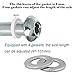 OTFAITP M8 Screws for 2-3-4-Wheel Kid Scoote Replacement Micro Mini Foldable Kick Scooter Kids Scooters Axles Repair (101)