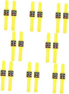 16 Peças Relógio De Quebra-Cabeça Infantil Relógios Digitais Para Relógio Esportivo Relógios Infantis Relógios Esportivos Brinquedos Educativos Para Relógio De Brinquedo Relógio