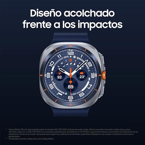 Miniatura 7 de Samsung Galaxy Watch Ultra 2025 47mm - Smartwatch LTE con IA, Titanio, Botón Personalizable, Control de Salud, Garantía del Fabricante 3 Años + 1 año Extra, Plata Titanio (Versión española)