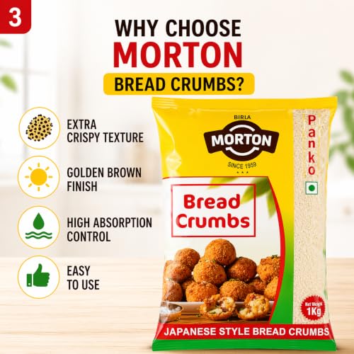Image of Birla Morton Japanese Style Bread Crumbs 1 Kg