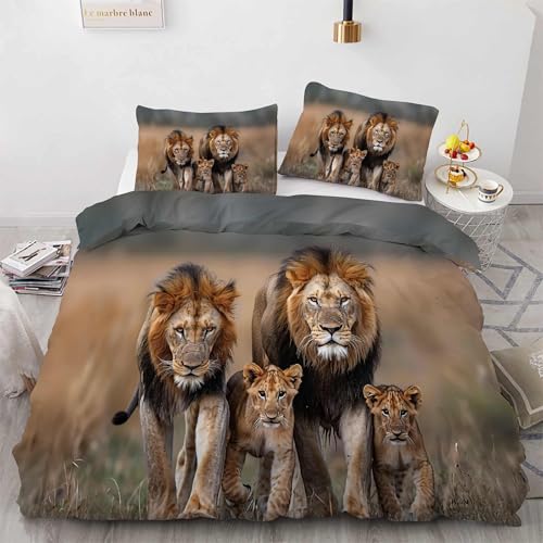 Housse de Couette 220x240 Microfibre Douce Anti-Plis avec Fermeture Éclair - 4