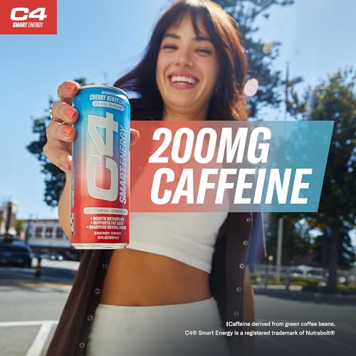 Image of C4 Smart Energy Drinks Variety Pack Bundle (24 Pack) | 4 Flavor Tropical Oasis Variety 12 Pack + 4 Flavor Berry Breeze Variety 12 Pack