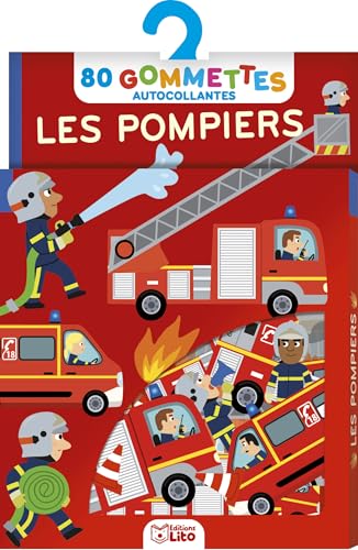 Les gommettes pompiers (Les gommettes Lito)