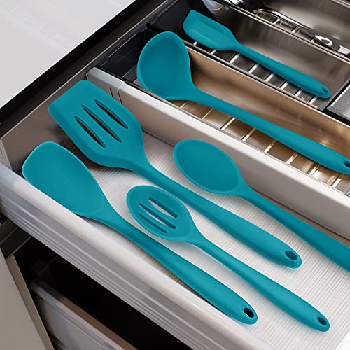 Herogo Kitchen Utensil Set, 8Piece Silicone Cooking Utensils Set, NonStick Heat Resistant