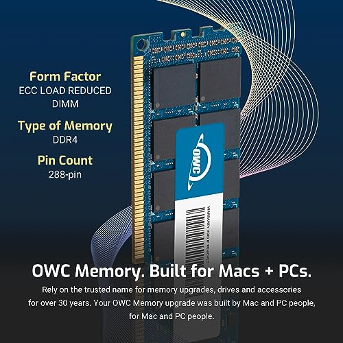 Image of OWC 768GB (6 x 128GB) PC23400 DDR4 ECC-R 2933MHz LRDIMMs Memory Compatible with Mac Pro 2019 and up Models
