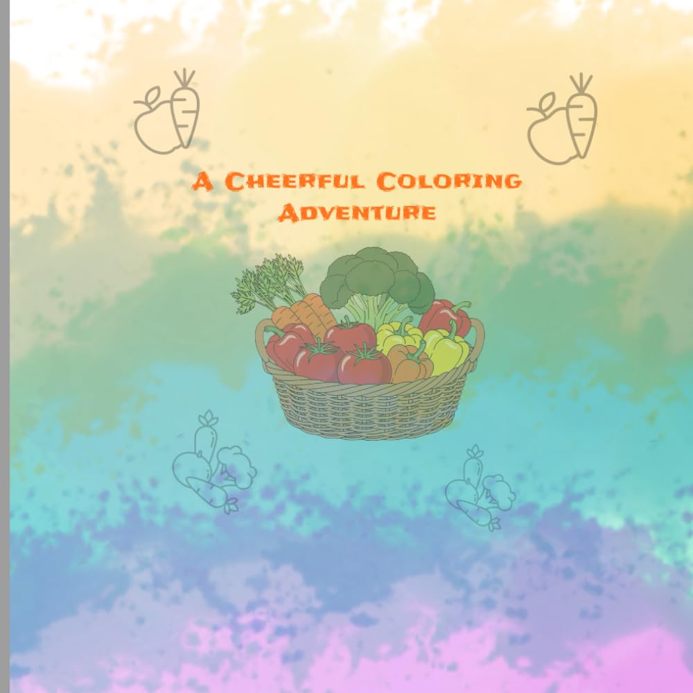 A Cheerful Coloring Book: Kids Coloring Book