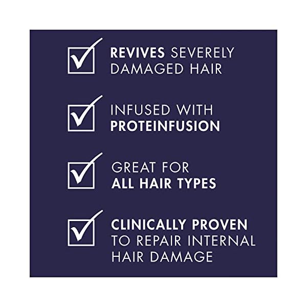 Nexxus Keraphix ProteinFusion Conditioner with Keratin Protein and Black Rice for Damaged Hair 33.8 oz