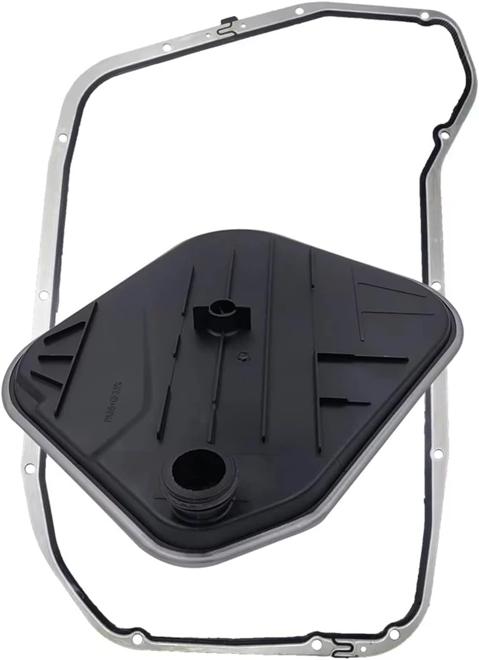 Compatible With A4 A5 A6 C7 A7 A8 Q5 SQ5 Transmission Filter Oil Pan Gasket Accessories 0BK398009 BK398009 8HP55 Gearbox Spare Parts(Gasket Only (Metal))