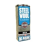 #0 Homax 106603-06 Rhodes American Steel Wool Pad Fine #0, 16-Pack