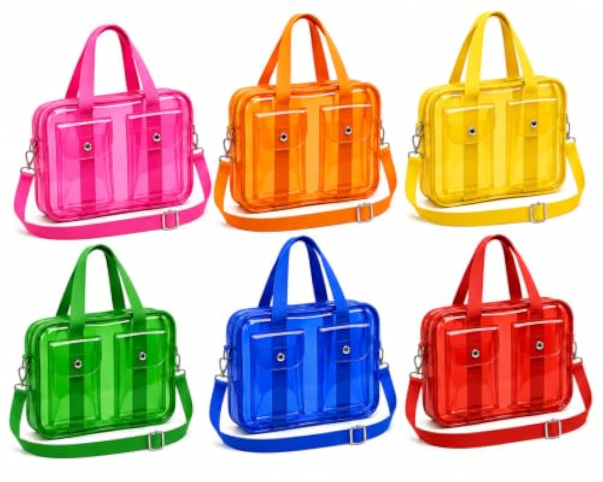 Pierre Cadault Transparent Travel & Daily Use Handbag