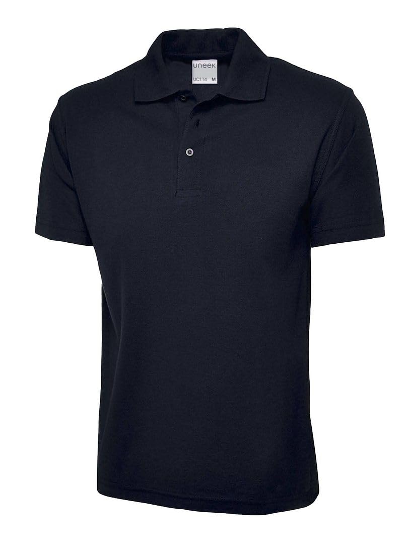 Uneek Clothing Men's Navy Uc114 - 2XL - 180Gsm Polo Shirt