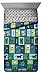 Jay Franco Minecraft Chibi College 4 Piece Twin Bed Set - Includes Reversible Comforter & Sheet Set - Bedding Features Creeper & Ghost - Super Soft Fade Resistant Microfiber