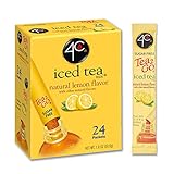 4C Totally Light Tea 2 Go Lemon Ice Tea Mix, Sugar Free, 20-Count Boxes (Pack of 3)