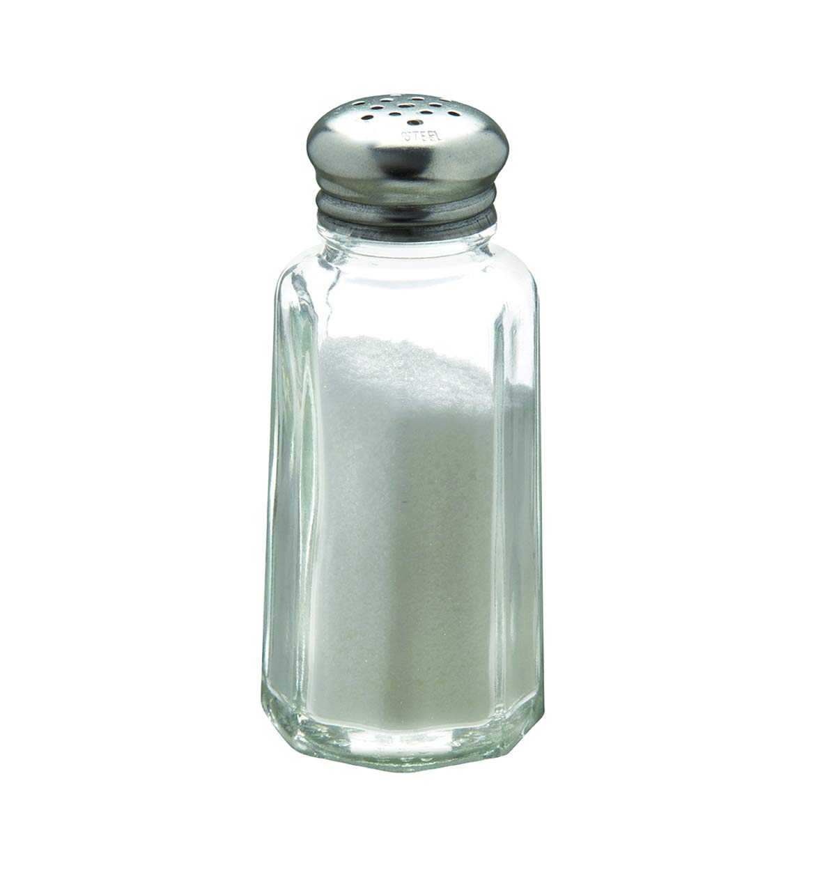 PEGANE Lot de 24 Salières - poivriers en Verre - H95 mm