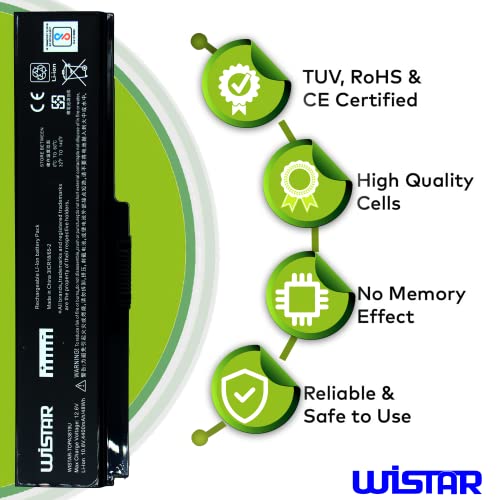 WISTAR PA3817U Laptop Battery for Toshiba Satellite M505 M505D M511 M512 M600 Battery - Image 3
