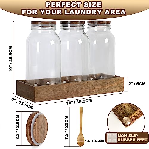 AMEY Laundry Organization And Storage Jars Detergent