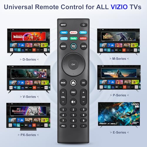 Image of Universal for VIZIO Smart TV Remote Replacement XRT140【2 Pack】