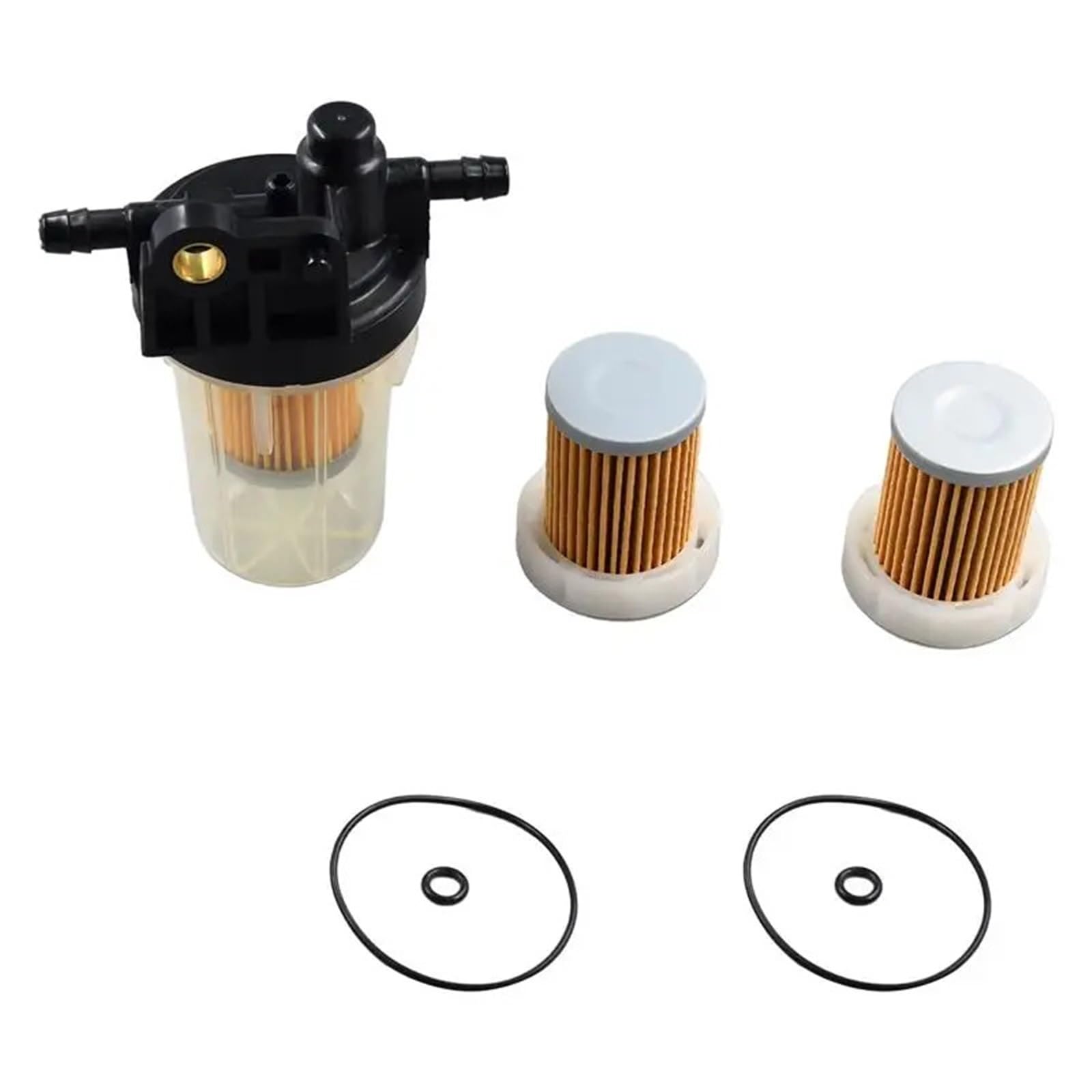 Filtro De Combustible Diésel para Automóvil, Conjunto De Filtro De Combustiblepara2 Filtros 6A320-58862, Compatible con Tractores Kubota L2800 L3200 B7400 B7500 B2410 Rtv-X900.