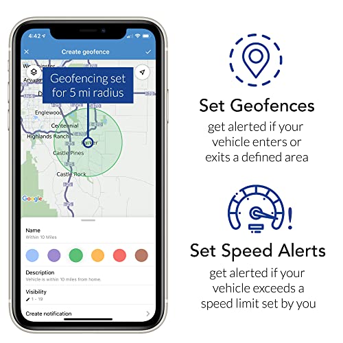 Lightning GPS OBD-II Real-Time GPS Tracker for Vehicles â Easy Installation, Flexible Subscription Plans for Cars, Trucks, Fleets & Teen Drivers â GPS Locator w/Instant Alerts â Subscription Required