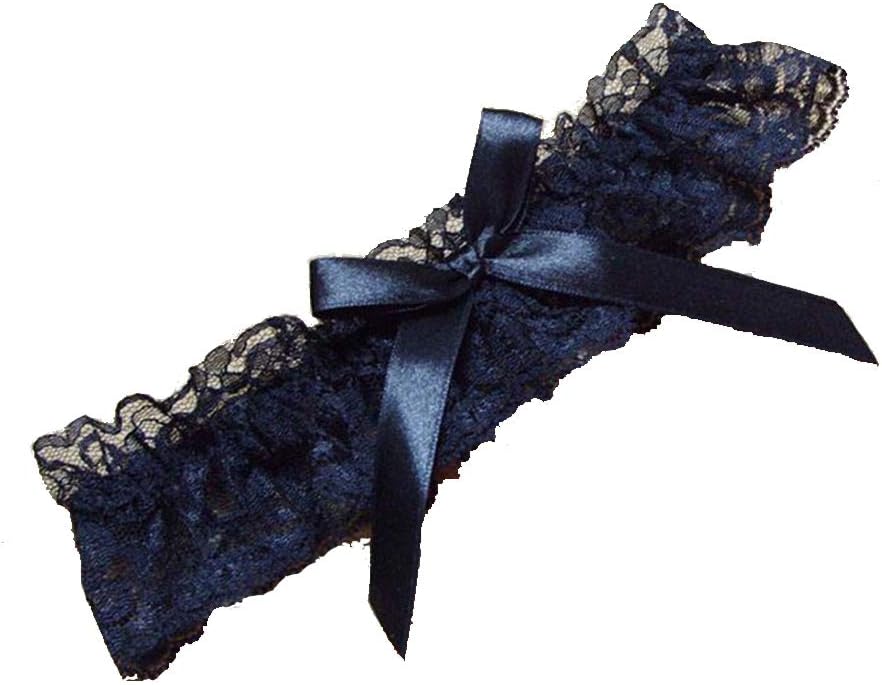 TTVOVOWedding Bridal Garter for Women Sexy Lace Satin Bowknot Leg Foot Ring Stretch Prom Garters Set Lingerie
