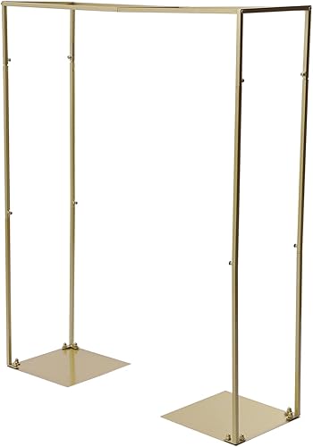 Miniatura 6 de Marco redondo de arco de globos soporte de fondo de arco de metal arcos de boda para ceremonia marco de metal decoración de boda para ceremonia de