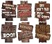 MerryXD Halloween Decorations Yard Signs Stakes Beware Props Outdoor Decor Scary Zombie Vampire Graves Party Supplies