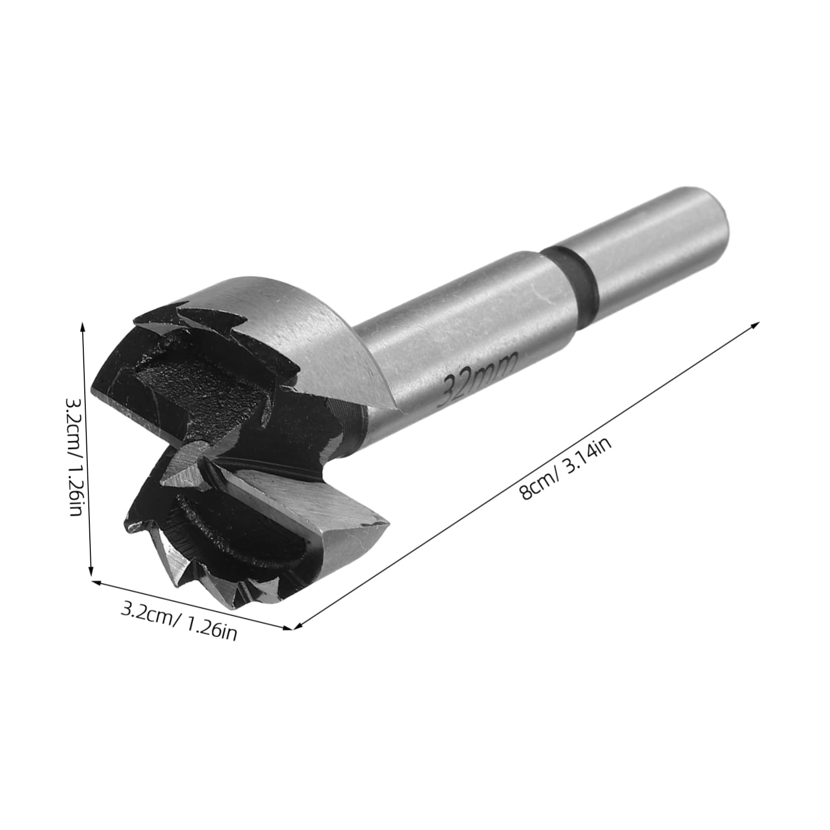 KICHOUSE Drill Bit Wood Metal Drill Bit for Woodworking High Hardness Wear Resistance and Durability