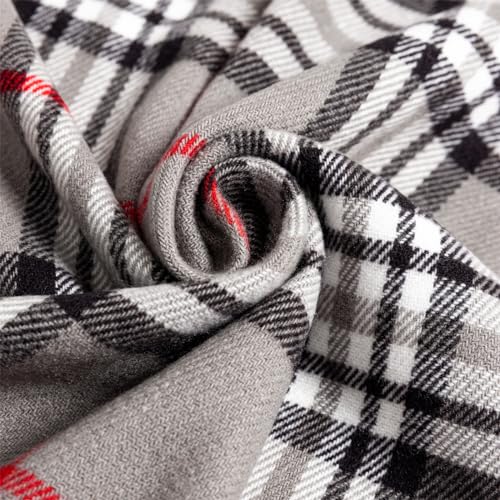 AUSEKALY Scarf For Women Men Winter Plaid Neck Scarves Fall Softest Classic Warm Lightweight2