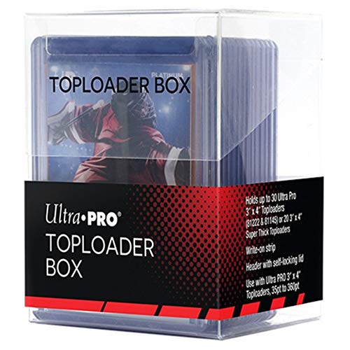 Preisvergleich Produktbild Ultra Pro 16241 Toploader Box, transparent