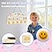 AINBIN Chore Chart for Toddlers, Daily Routine Chart Planner to Do List with 5 Tap Lights & 9 Responsibility Cards, Wooden Visual Schedule Chore Behavior Board for Kids, Autism ADHD Learning Materials