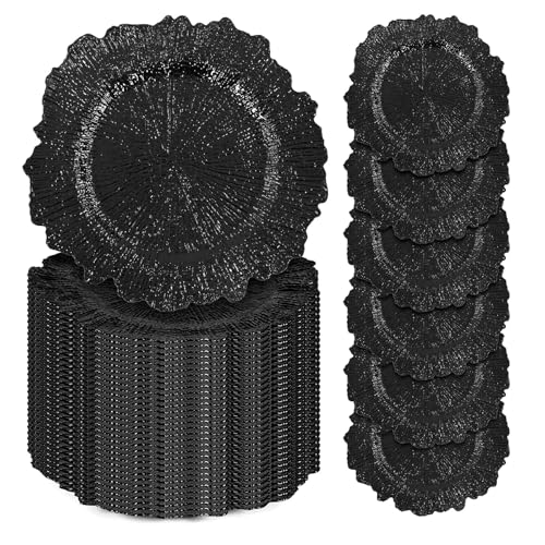 Set de 100 Platos Decorativos de Mesa 12.2 pulgadas miniatura 6